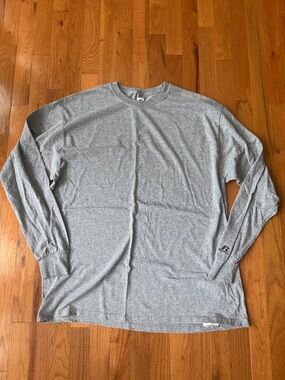 Russell Athletic Long Sleeve Crewneck Shirt - Light Gray